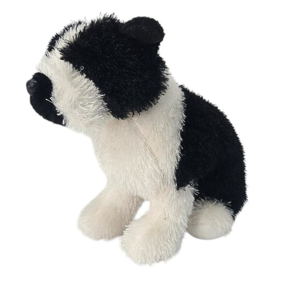 Ganz Webkinz Boston Terrier Puppy Dog Plush Stuffed Animal HM173 8" No Code Toy - Picture 3 of 8